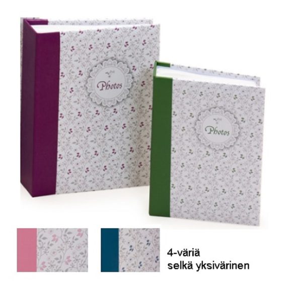 Viva minimax albumiin talletat ison määrän muistoja pieneen tilaan. Sadan(100) kuvan taskullinen minialbumi 10x15cm-kuville.